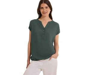 Cecil 3411632 Blouse, Dark Balmy Kaki, S Femmes