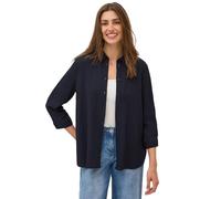 Cecil 3411859 Chemisier texturé, Urban Dark Blue, XL Femmes