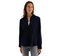 Cecil 3411878 Chemisier de Couleur Unie, Urban Dark Blue, L Femmes