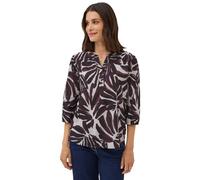 Cecil 3411887 Tunique à Motifs, Rouge mûre, XL Femmes
