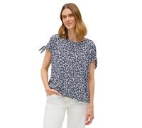 Cecil 3411895 Chemisier à Motifs, Urban Dark Blue, S Femmes