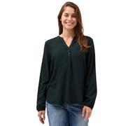 Cecil 3412041 Tunique de Couleur Unie, Encre Verte, XL Femmes