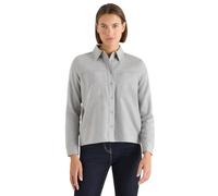 Cecil 3412476 Chemisier en Flanelle avec Rivets, Luna Grey Melange, XXL Femmes