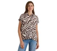 Cecil 3412798 Chemisier à Manches Courtes pour Femme avec imprimé zèbre (Lot de 1), Marron Cacao, S