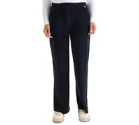 Cecil 3716335 Pantalon en Velours côtelé à Jambes Larges, Corduroy Bleu foncé, L / 30L Femmes