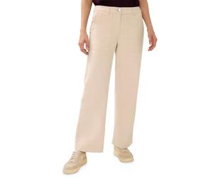 Cecil 3716857 Pantalon Ample en Velours côtelé, Oat Milk Beige, 33 W x 28L pour Femme