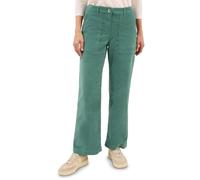 Cecil 3716857 Pantalon en Velours côtelé à Jambes Larges, Jewel Green, 33W / 28L Femmes