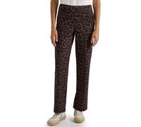 Cecil 3818638 - Pantalon Taille Haute Coupe Droite avec Motif léon - Pantalon Tailles américaines avec Longueurs - Femme