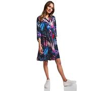 Cecil B143593 Robe d'été, Gris Carbone, XXL Femme