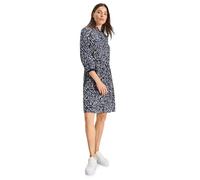 Cecil B144161 Robe imprimée, Bleu Universel, XL Femmes