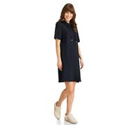 Cecil B144394 Robe texturée avec Capuche, Bleu Universel, S Femme