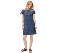 Cecil B144556 Robe texturée à Motifs, Bleu Marine Urbain, L Femmes