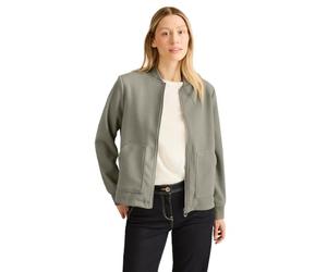 Cecil B202032 Blouson Aspect Laine, Kaki Lisse, M Femmes