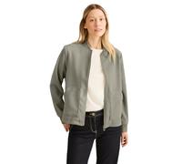 Cecil B202032 Blouson Aspect Laine, Kaki Lisse, S Femmes
