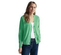 Cecil B253754 Mouliné Cardigan, Vert céleri, M Femme, Celery Green, M Women's