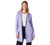 Cecil B253867 Cardigan Ouvert avec Capuche, Lilac mélangé, L Femme