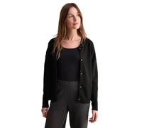 Cecil B253907 Cardigan collège, Noir, L Femme