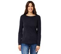 Cecil B301951 Pull tricoté, Bleu Ciel de Nuit, M Femme