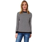 Cecil B302167 Pull en Tricot, Noir, XL Femme