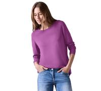 Cecil B302754 Pull en Tricot Fin, glacé, M Femme, Iced Violet, M Women's