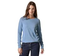 Cecil B302754 Pull en Tricot Fin, Whisper Blue Melange, XL Femme