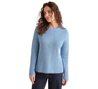 Cecil B303185 Pull mouliné, Bleu Clair Frais, XL Femme