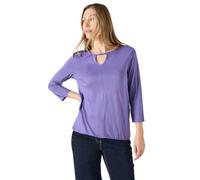 Cecil B322251 T-Shirt à Manches Longues avec découpe, Lilas Sauvage, M Femmes