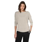 Cecil B322492 T-Shirt avec Fronces, Beige désert mélangé, XXL Femmes