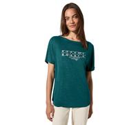 Cecil B322684 T-Shirt, Green Lagoon, M Femmes