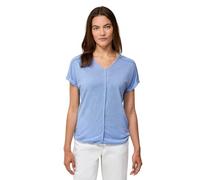Cecil B323070 T-Shirt avec Coutures décoratives, Bleu Clair Frais, XXL Femmes