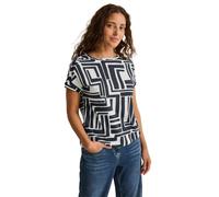 Cecil B323099 T-Shirt, Bleu Universel, XS Femmes