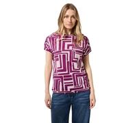 Cecil B323099 T-Shirt, Rose anémone, M Femmes