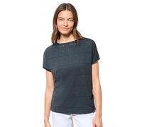 Cecil B323107 T-Shirt, Kaki Ardoise, XL Femmes