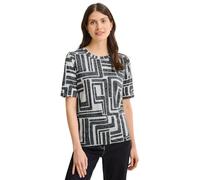 Cecil B323116 T-Shirt, Bleu Universel, XL Femmes