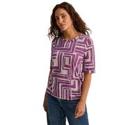 Cecil B323116 T-Shirt, Rose anémone, XL Femmes