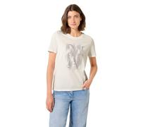 Cecil B323348 T-Shirt, Vanilla White, M Femmes