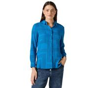 Cecil B345028 Chemisier en Mousseline, Dynamic Aqua Blue, XL Femmes