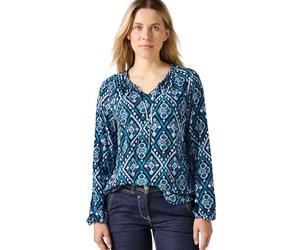 Cecil B345128 Chemisier imprimé, Gris Charbon Profond, L Femmes