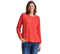 Cecil B345432 Chemisier à col Rond, Juicy Orange, XL Femmes