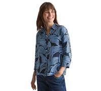 Cecil B345440 Chemisier à Motifs, Bleu Universel, XXL Femmes