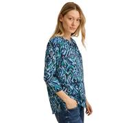 Cecil B345575 Chemisier en Coton imprimé, Bleu Universel, XL Femmes