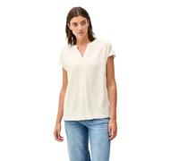 Cecil B345612 Chemisier de Couleur Unie, Vanilla White, L Femmes