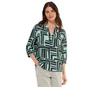 Cecil B345658 Blouse, Kaki Ardoise, XL Femmes