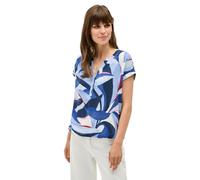 Cecil B345820 Chemisier à Motifs, Urban Navy Blue, M Femmes