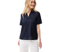 Cecil B345828 Chemisier avec Structure, Urban Navy Blue, M Femmes