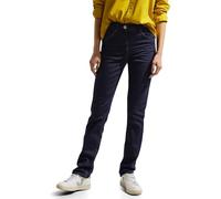 Cecil B376497 Jeans Straight und High, Délavage rainuré, 26W x 30L Femme