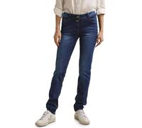 Cecil B376930 Jean Bleu Moyen, Mid Blue Wash, 27W x 32L Femme