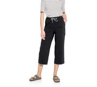Cecil B377715 Pantalon 3/4, Noir, S / 24L Femme, Black, Women's