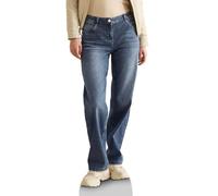 Cecil B378810 Jean Coupe Droite, Mid Blue Wash, 32W / 32L Femmes