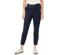 Cecil B379455 Pantalon Cargo rayé, Urban Navy Blue, M / 28L Femmes